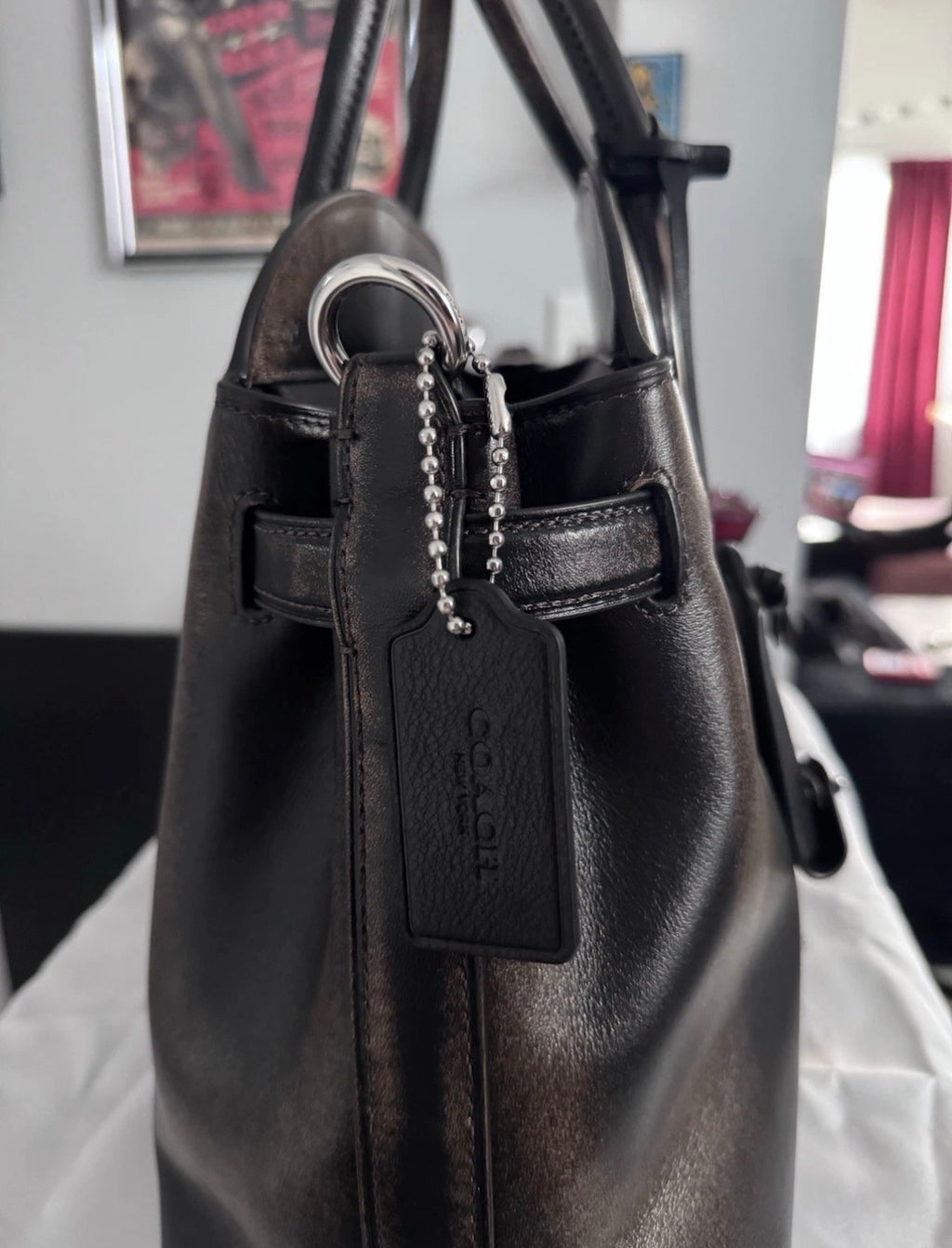 COACH Empire Carryall Bag 40 in Loves Leather