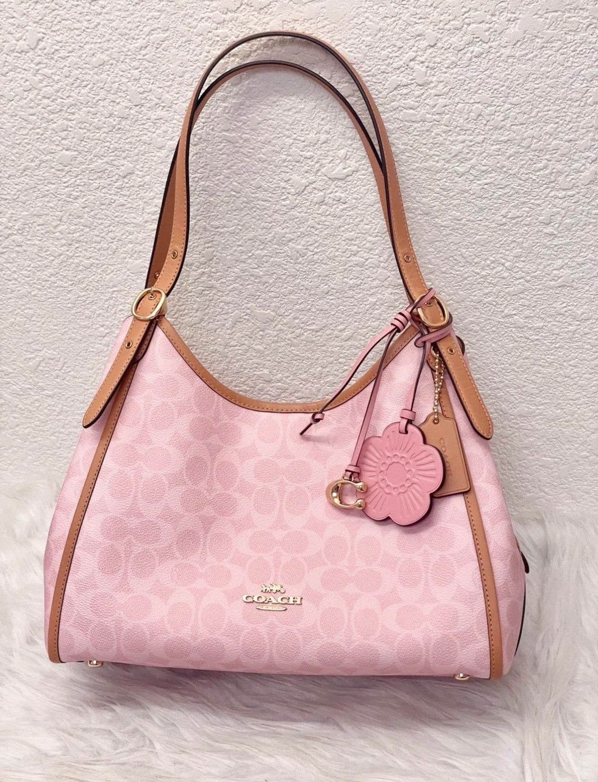 Pink Erin coach bag