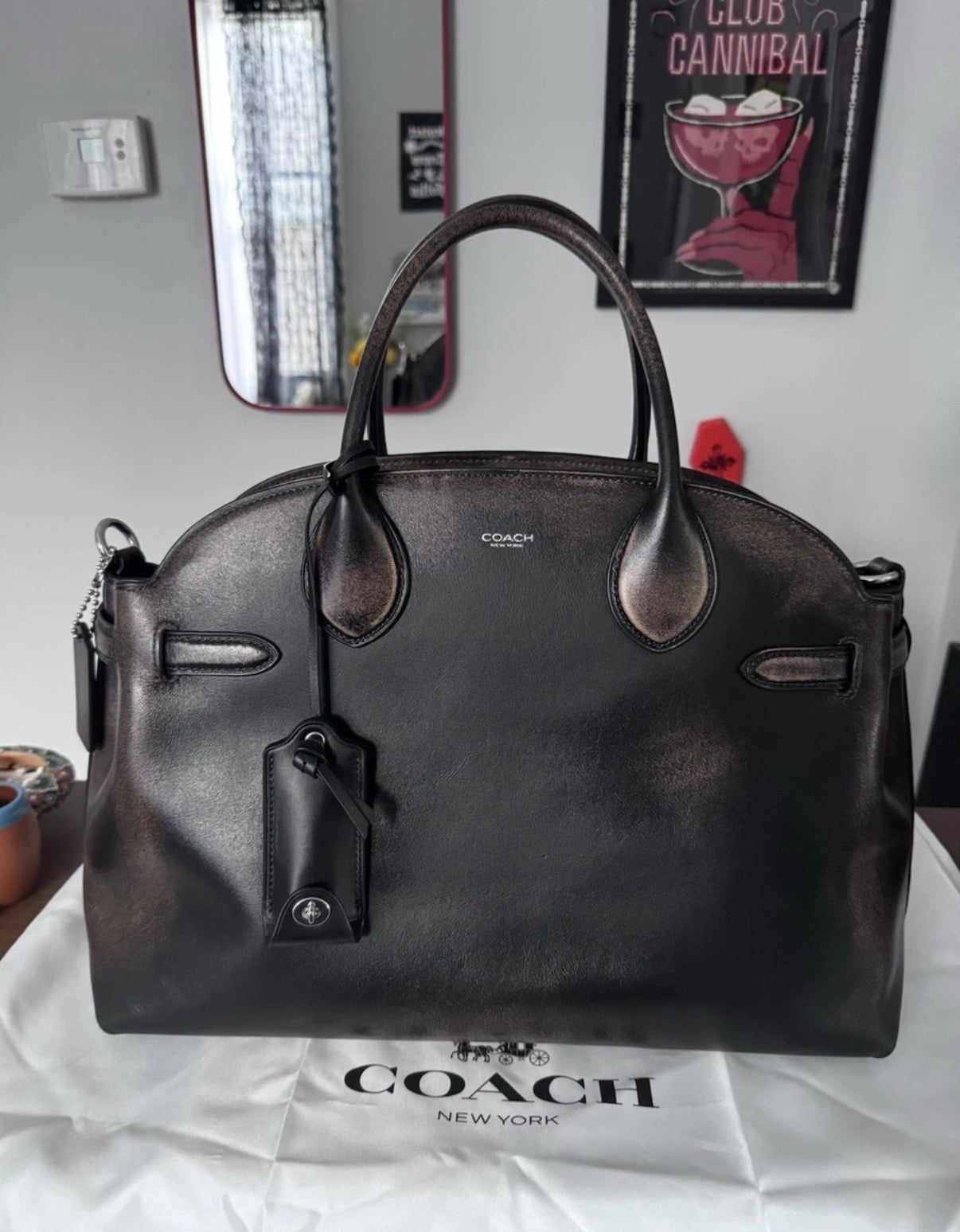 COACH Empire Carryall Bag 40 in Loves Leather