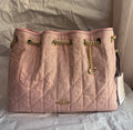 Coach Evelyn Shoulder Bag In Loved Denim With Quilting CER79 Authentic