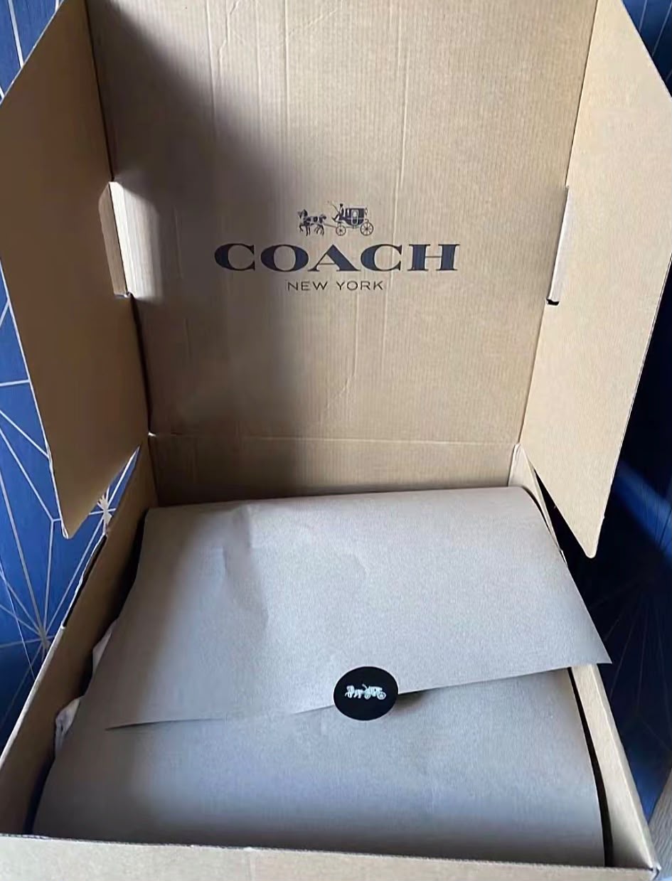 Coach Black Crystal Tabby 26